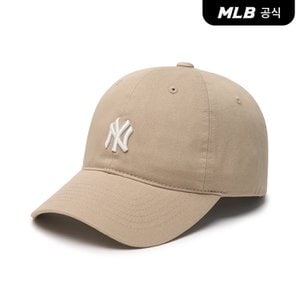 MLB [코리아공식]루키 언스트럭쳐 볼캡 NY (Beige)