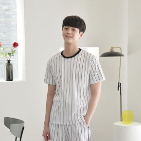 교복몰 라운드넥 스트라이프 야구티셔츠  10컬러 _P356052059