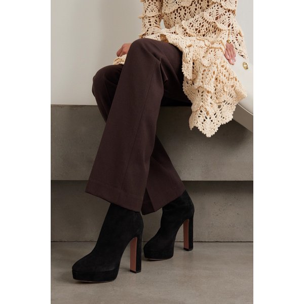 마틴 110 스웨이드 플랫폼 앵클 부츠 46376663162955124