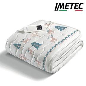 [S] [이메텍] 이탈리아 프리미엄 전자파 안심 순면 전기요 싱글 IMR-910V-4T (1인용/노루/4단)