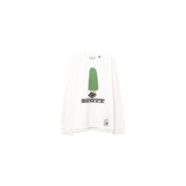 26SS 메종 미하라 야스히로 긴팔 티셔츠 A16LT611 WHITE DOM
