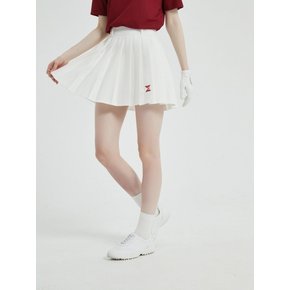 Whipped Cream Pleats Skirt