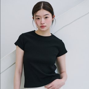 GOLGI LINE T-SHIRT_BLACK