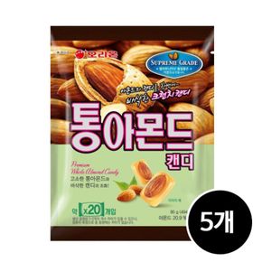 오리온 통아몬드 캔디, 90g, 5개[34280655]