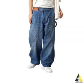 24FW Twist workwear denim pants (DT0052-PG1164 804) (트위스트 워커웨어 데님 팬