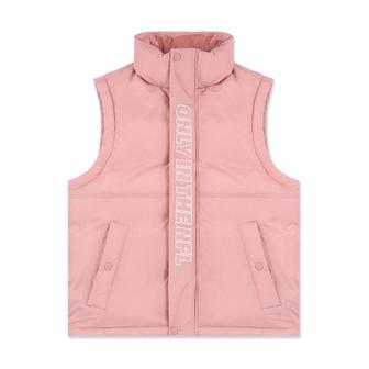 NFL 엔에프엘 F204MDV256 (69%▼) 엠보 다운 베스트 BABY PINK 정상가:189,000원