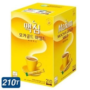 맥심 모카골드 마일드 210T 동서 커피 믹스 인스턴트 DC