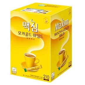 맥심 모카골드 마일드 210T 동서 커피 믹스 인스턴트 DC