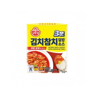 오뚜기 3분 김치참치 덮밥소스 150g 12개