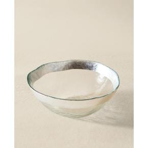 실버 엠보싱 림 디자인 유리 볼 44202211808
