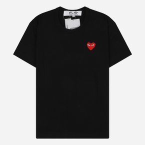 [시흥점] 6S AX T108 051 1 레드 하트 티셔츠 블랙