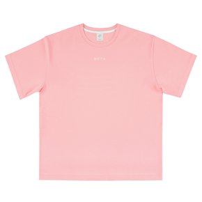 LOGO BOXY T-SHIRT PINK