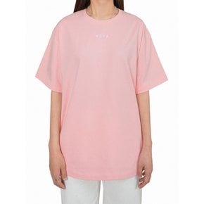 LOGO BOXY T-SHIRT PINK