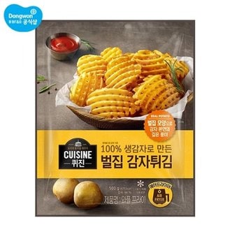 동원에프앤비 퀴진 벌집 감자튀김 500g x 3개