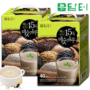 담터  15곡 미숫가루 40+40T