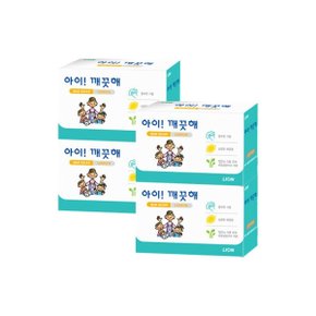 아이깨끗해 비누 상큼한 레몬향 100g x 4개