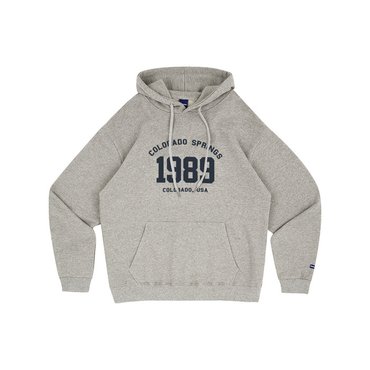 스텝온리 COLORADO 1989 HOODIE (MELANGE GREY)