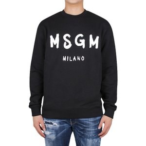 MSGM 24SS 밀라노 로고 맨투맨 (2000MM513 200001 99)