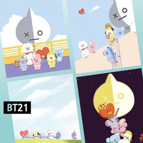 DIY 그림그리기 BT21 캔버스형 40x50