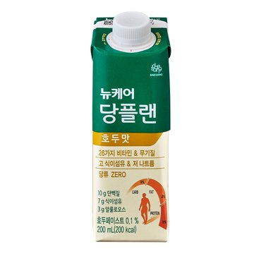 대상웰라이프 뉴케어 당플랜 호두맛 (200ml x 60팩)