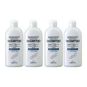 KAMINOMOTO 카미노모토 메디케이티드 두피 샴푸 300ml 4개