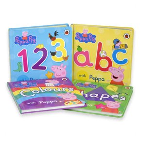 (영어원서) Peppa Pig ABC 보드북 4종 세트 (Board book)