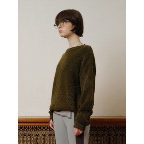 Dia Textured Sweater (Khaki)