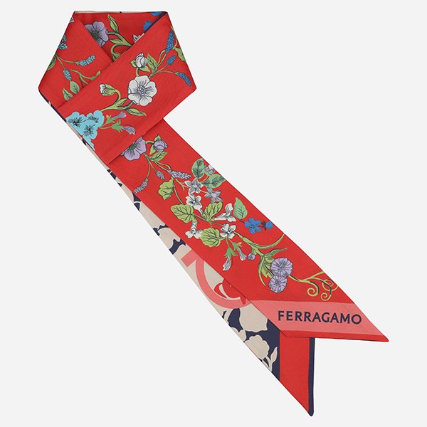 [시흥점] 6S 321241 789909 페가수스 프린트 방도 스카프 레드 블루