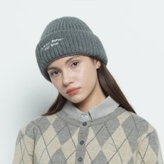 MW127 abon logo beanie charcoal