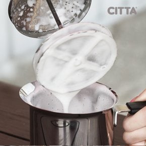 이중망 우유거품기 600ml