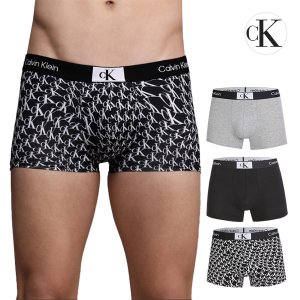 Calvin Klein Underwear 캘빈클라인 CK 언더웨어 남성 드로즈 남자 속옷 트렁크 팬티 3팩세트 NB3528E-JGN