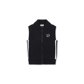 골프 (WWWAW24704BKX)Women Full Zip-up Knit Vest