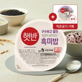 CJ 햇반 흑미밥 210g*24+130g*6