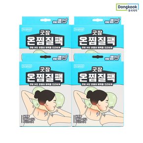 굿잠 한방허브 찜질 목 어깨 온찜질팩 5입 4개 (총 20매)