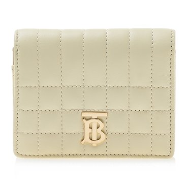 버버리 여성 퀼팅 레더 스몰 롤라 반지갑 8066042 LS LOLA CMPT WALLET QXC B5312