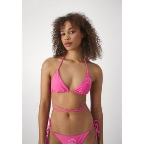 4210595 KARL LAGERFELD LOGO - Bikini top bright pink 71544562