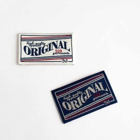 오리지널 Original 레터링 라벨