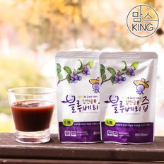 감천골 블루베리 물 한방울 섞지 않은 블루베리즙 80ml X 40개(포)