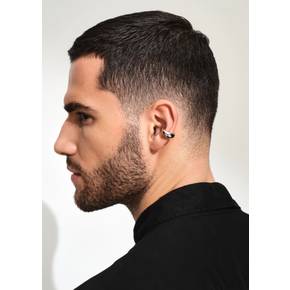 톰우드 26PS Bao Ear Cuff, Small, Sterling Silver