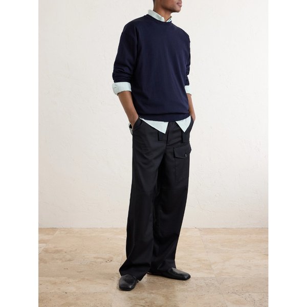 러스터 니트 티셔츠 46376663162971092