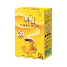 동서 맥심 무설탕 블랙커피 모카골드 100T 맥심커피 동서커피 아라비