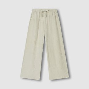 여 이중지 셔링 파자마 팬츠 J2054020170AW