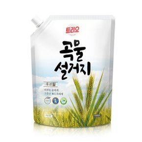 트리오 우리밀 주방세제 리필 1.2L_P301778903
