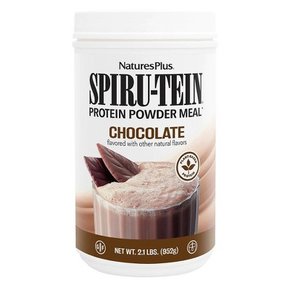 Nature`s Plus Spiru-Tein (스피루테인) 쉐이크 - 초콜릿 - 2.1 lbs 파우더 프로틴