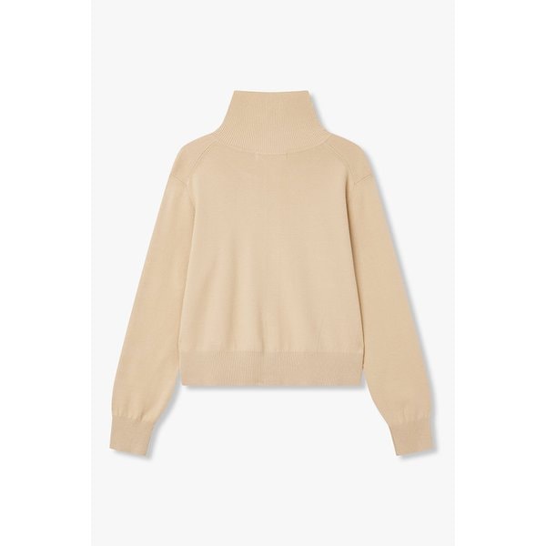 터틀넥 버튼업 니트 가디건 7155450005503