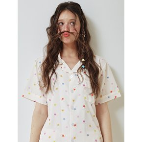 (uni) 스텔라 도트 반팔 파자마 2Size