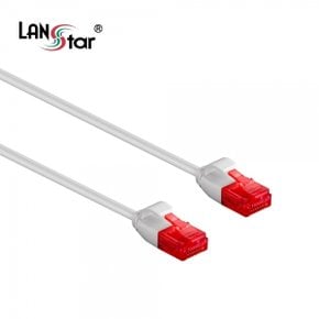 LANSTAR LS-SL6-10W 초슬림 랜케이블 10m 화이트