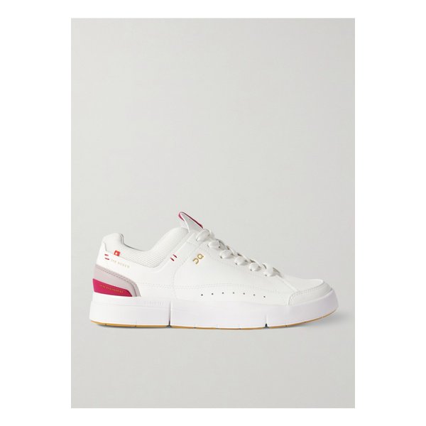 러닝 로저 페더러 더 로저 센터 코트 가죽 스니커즈 화이트 46376663162929941