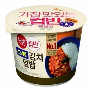  CJ 컵반 스팸김치덮밥 251g 24입