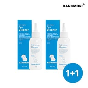 댕모어 강아지 눈물자국 세정제 아이클리너 120ml 1+1